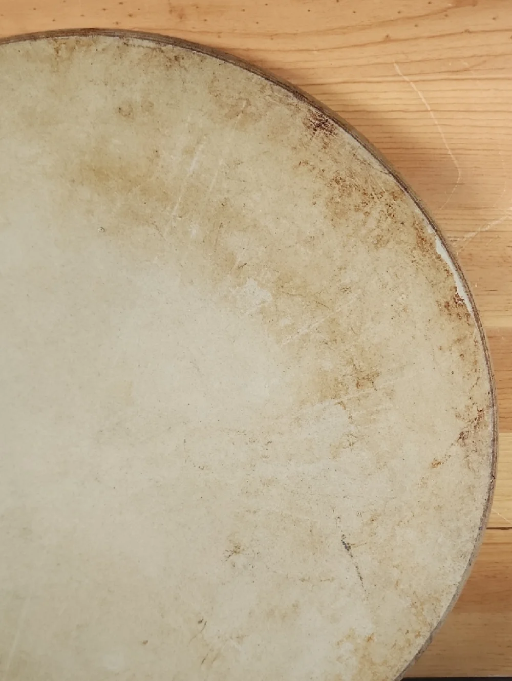 Round Bakeware Pizza Stone - Cream